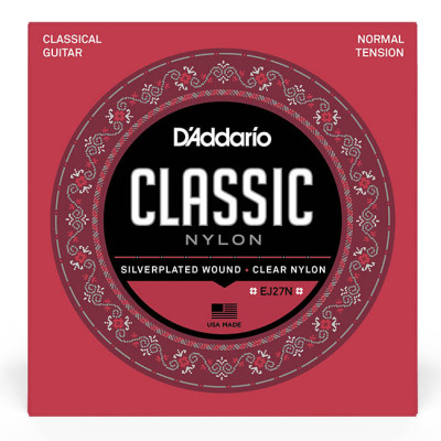 D'ADDARIO EJ27N STUDENT CLASSICS NORMAL TENSION струни для класичної гітари